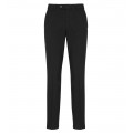 Slim Fit Flat Front Pant (Black)