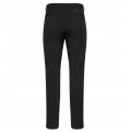 Slim Fit Flat Front Pant (Black)