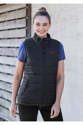 Alpine Eco Puffer Vest (Black)